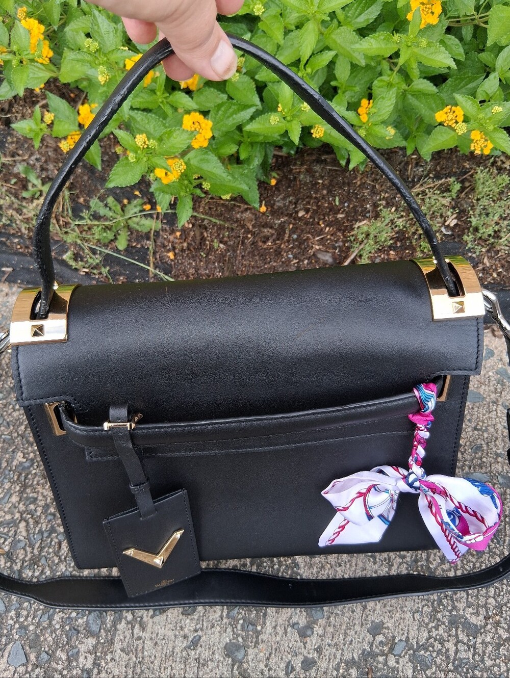 Valentino Garavani My Rockstud Satchel - Picture 3 of 13